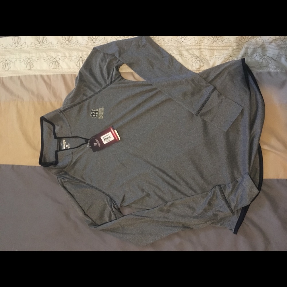 Notre Dame long sleeve dri-fit T-shirt NWT